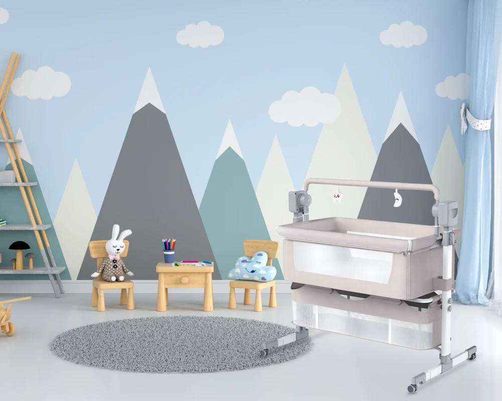 automatic rocking bassinet