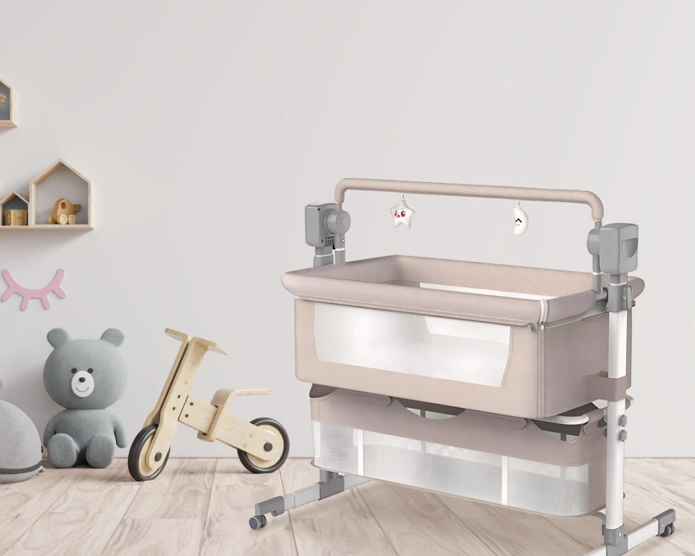 modern design rocking bassinet